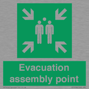 Evacuation assembly point